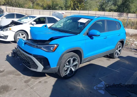 2025 Volkswagen Taos 1.5T Sel z USA, uszkodzony, nr VIN 3VV4C7B20SM014207